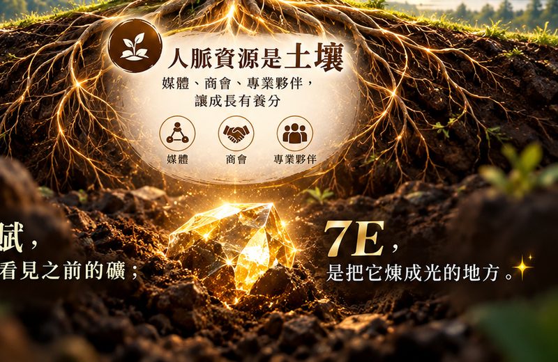 人脈資源是土壤：商會、媒體與專業夥伴怎麼經營
